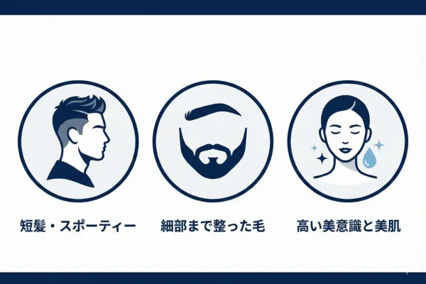 【顔・髪型】ゲイに見られる特徴・傾向