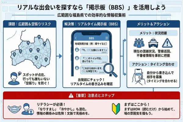 リアルな出会いを探すなら「掲示板(BBS)」を活用しよう